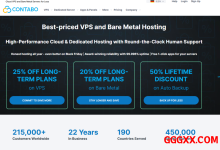 contabo：全场VPS7.5折/独服8折/备份5折，日本/新加坡/印度/美国/德国/英国等机房-高兴主机测评