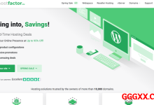 hostfactor:全场8折cpanel主机仅需€9.51/年,VPS仅需€6.4/月,自带40G防御,德国/英国/法国机房-高兴主机测评